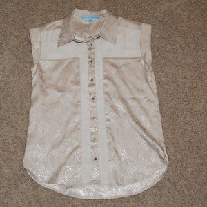Gold Antonio Melani Blouse XS